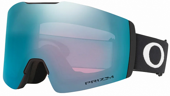 Горнолыжная маска Oakley Fall Line Xm Black/Prizm Snow Sapphire Iridium - Фото 1 большая