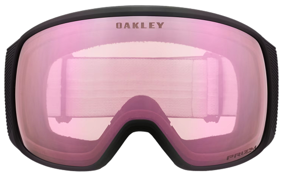 Горнолыжная маска Oakley Flight Tracker L Matte Black/Prizm Snow Hi Pink - Фото 2 большая