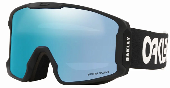 Горнолыжная маска Oakley Line Miner L Factory Pilot Black/Prizm Snow Sapphire Iridium - Фото 2 большая