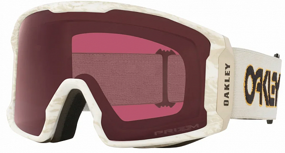 Горнолыжная маска Oakley Line Miner Xl Stale Sandbech Sig Lunar Rock/Prizm Snow Dark Grey - Фото 1 большая