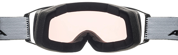 Горнолыжная маска Alpina Double Jack Mag Q Black Matt/Pink;Black - Фото 3 большая
