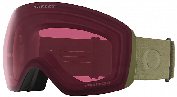Горнолыжная маска Oakley Flight Deck L Dark Brush/Prizm Snow Dark Grey - Фото 1 большая