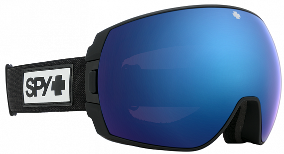 Горнолыжная маска Spy Optic Legacy Matte Black Hd+ Rose W/ Dk Blue Spectra - Фото 1 большая