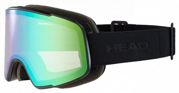 Горнолыжная маска Head Horizon 2.0 5K Photo Black/Green - Фото 1 большая
