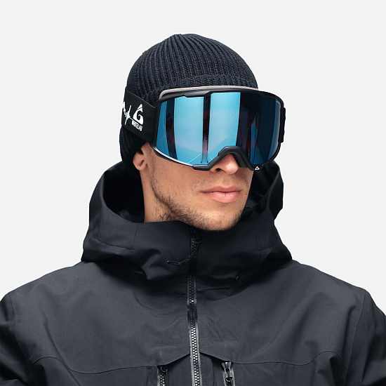 Горнолыжная маска WhiteLab Pulse Blue - Фото 3 большая