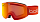 Горнолыжная маска Bolle Nevada Neo Matte Brick Red Cubes Phantom Fire Red - Фото 1 малая