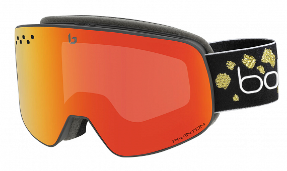 Горнолыжная маска Bolle Nevada Anna Veith Signature Series Phantom Fire Red - Фото 1 большая