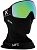 Горнолыжная маска Anon M4 MFI Toric Black/Sonar Green - Фото 1 малая