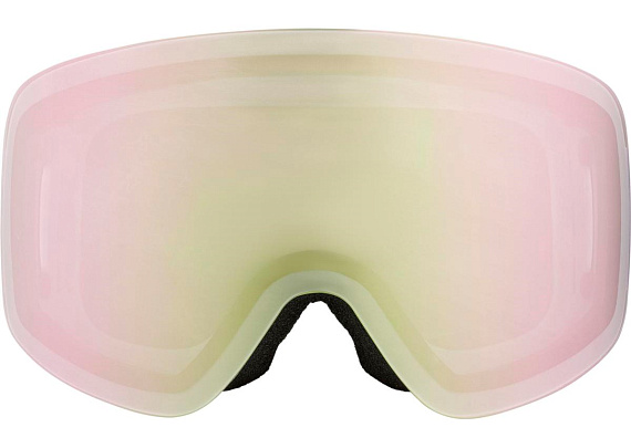 Горнолыжная маска Alpina Penken White-Lilac Matt/Rose Gold Mirror - Фото 2 большая