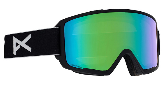 Горнолыжная маска Anon M3 MFI Black/Sonar Green/Sonar Infrared - Фото 2 большая