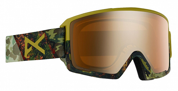 Горнолыжная маска Anon M3 Camo/Sonar Bronze/Sonar Infrared - Фото 1 большая