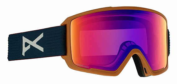Горнолыжная маска Anon M3 W/Spr Doa/Sonar Infrared Blue - Фото 1 большая