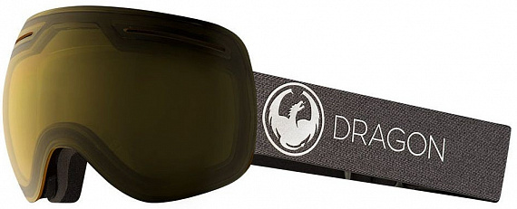 Горнолыжная маска Dragon X1 Echo/Ph Yellow - Фото 1 большая