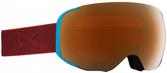 Горнолыжная маска Anon M2 W/Spr Maroon/Prcv Sun Brnz - Фото 1 большая