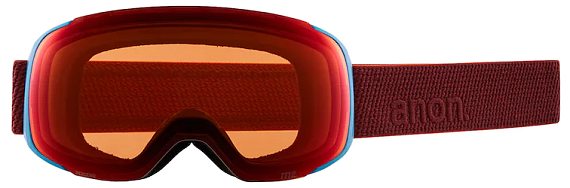 Горнолыжная маска Anon M2 W/Spr Maroon/Prcv Sun Brnz - Фото 2 большая