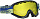 Горнолыжная маска Salomon Juke Black pop/Univ. Mid Yello - Фото 1 малая