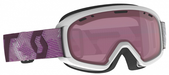 Горнолыжная маска Scott Witty White/Cassis Pink/Enhancer - Фото 1 большая