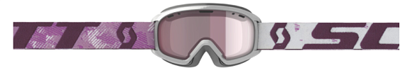 Горнолыжная маска Scott Witty White/Cassis Pink/Enhancer - Фото 3 большая