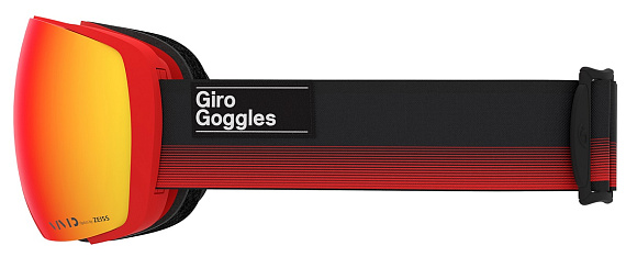Горнолыжная маска Giro Contact Black Red Label - Фото 3 большая