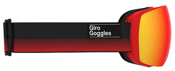 Горнолыжная маска Giro Contact Black Red Label - Фото 4 большая