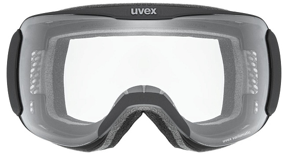 Горнолыжная маска Uvex Downhill 2100 VPX Black Matt - Фото 2 большая