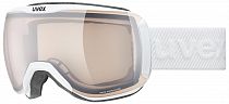 Горнолыжная маска Uvex Downhill 2100 V White Matt/Silver