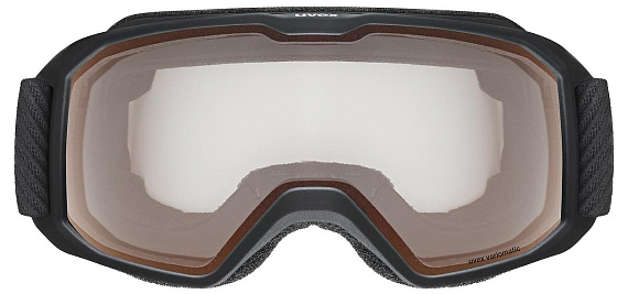 Горнолыжная маска Uvex Xcitd V Black Matt/Red - Фото 2 большая