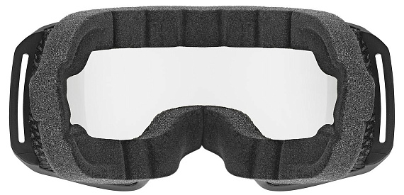 Горнолыжная маска Uvex Xcitd V Black Matt/Red - Фото 3 большая