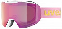 Горнолыжная маска Uvex Evidnt Attract White Matt/Rose