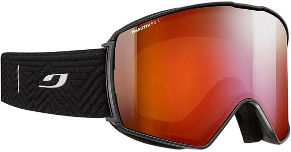 Горнолыжная маска Julbo Launcher Reactiv 0-4 High Contrast Black - Фото 1 большая