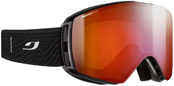 Горнолыжная маска Julbo Launcher Reactiv 0-4 High Contrast Black - Фото 2 большая