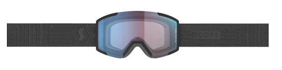 Горнолыжная маска Scott Shield + extra lens Black/Enhancer Blue Chrome - Фото 2 большая