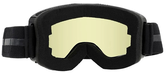 Горнолыжная маска Scout Course Otg Shiny Black/Yellow - Фото 3 большая