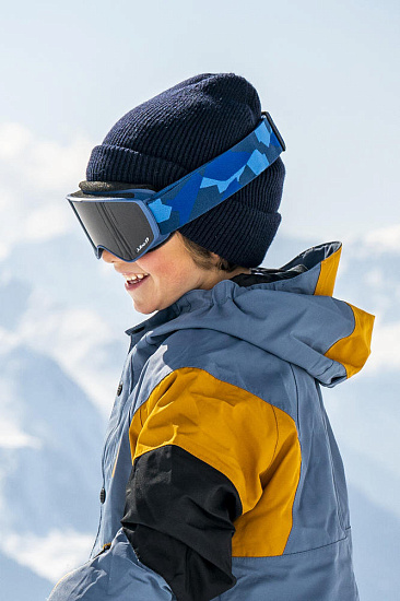 Горнолыжная маска Julbo Atome Chromakids Blue - Фото 5 большая