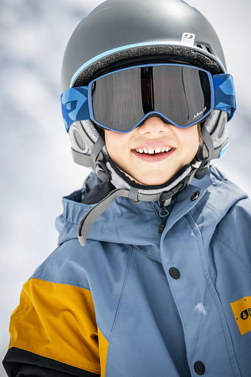 Горнолыжная маска Julbo Atome Chromakids Blue - Фото 8 большая