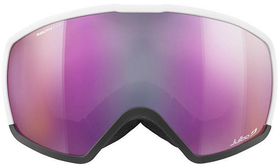 Горнолыжная маска Julbo Hit Otg Reactiv 0-4 High Contrast White/Black - Фото 3 большая