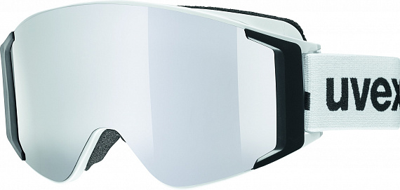 Горнолыжная маска Uvex G.Gl 3000 Top Whi Dl/Fmsilv-Po/Cl - Фото 1 большая