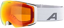 Горнолыжная маска Alpina Falera Mag White Matt/Q-Lite Red S2/Pink S1