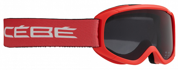 Горнолыжная маска Cebe Jerry 2 Mat Red White Grey - Фото 1 большая