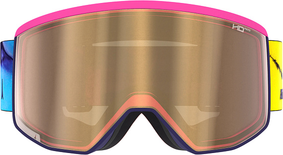 Горнолыжная маска Atomic Four Pro Signature Nmc Pink Powder - Фото 3 большая