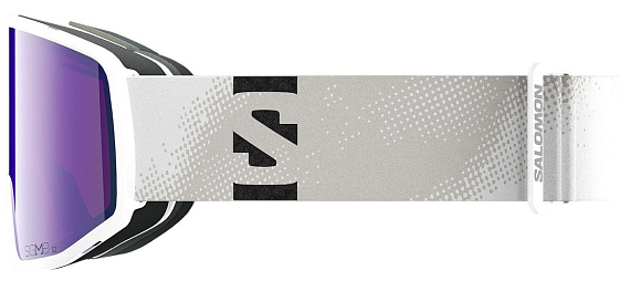 Горнолыжная маска Salomon Sentry Pro S Sigma White/Em/Lb - Фото 2 большая