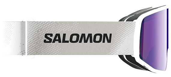 Горнолыжная маска Salomon Sentry Pro S Sigma White/Em/Lb - Фото 5 большая