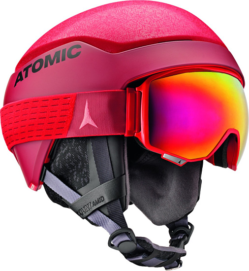 Горнолыжная маска Atomic Count 360 HD Red - Фото 3 большая