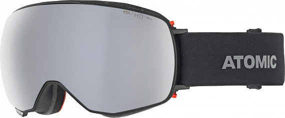 Горнолыжная маска Atomic Revent Q HD Black/
Silver - Фото 1 большая
