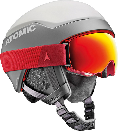 Горнолыжная маска Atomic Revent Q HD Red - Фото 2 большая