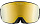 Горнолыжная маска Alpina Nakiska Qv Black Matt/Mirror gold - Фото 2 малая