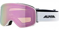 Горнолыжная маска Alpina Slope Q-Lite White Matt/Q-Lite Rose