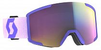 Горнолыжная маска Scott Shield + Extra Lens Lavender Purple/Enhancer Teal Chrome