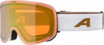 Горнолыжная маска Alpina Penken Q White-Gold Matt/Q Gold
