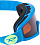 Горнолыжная маска детская Rossignol Raffish Sparky Blue - Фото 4 малая
